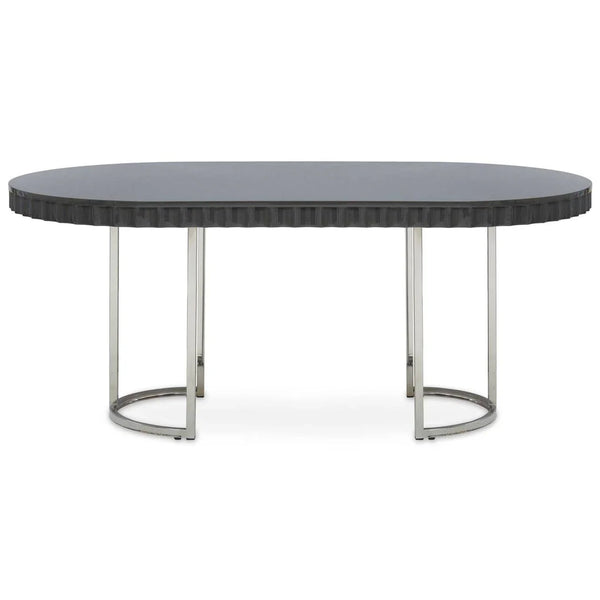 Sleek Grey Dining Table