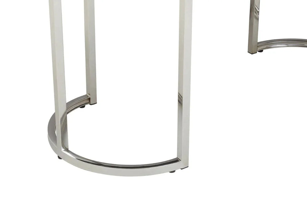 Sleek Grey Dining Table