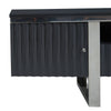 Modern Grey Media Storage Unit