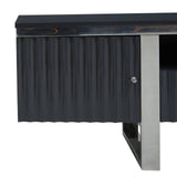 Modern Grey Media Storage Unit