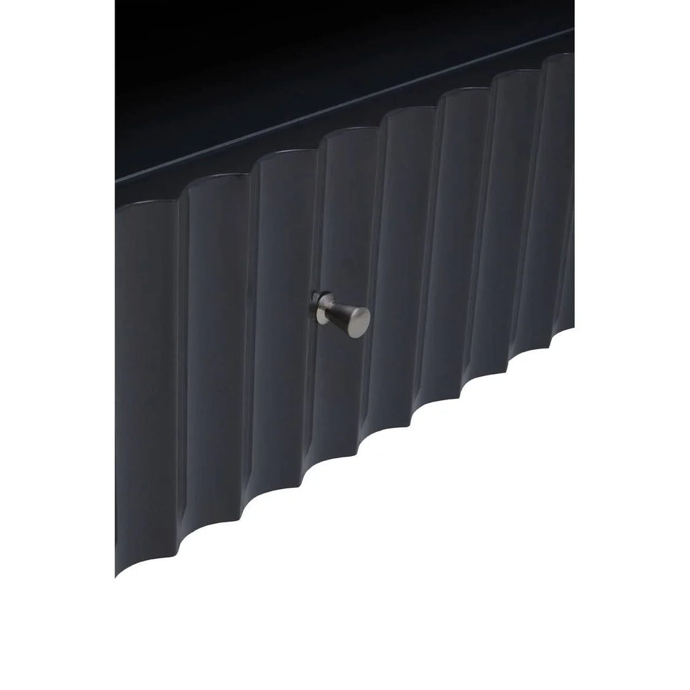 Modern Grey Media Storage Unit