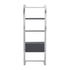 Glossy Grey Steel Shelf