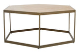 Hexagonal Oak Coffee Table