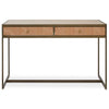 Oak Veneer Computer Desk