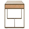 Oak Veneer Computer Desk