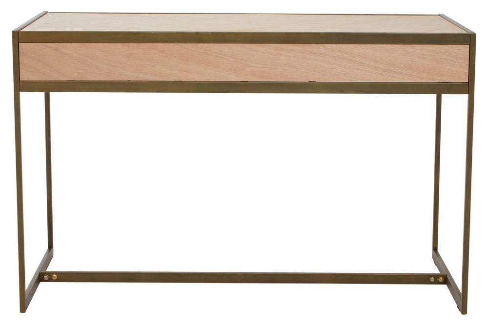 Oak Veneer Computer Desk