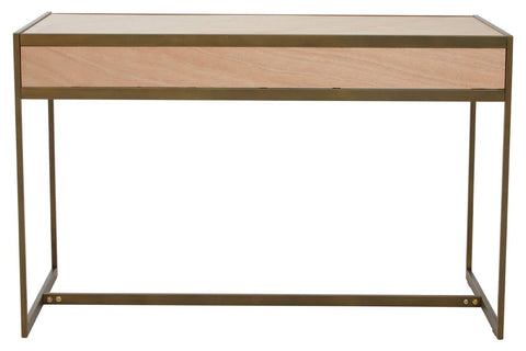 Oak Veneer Computer Desk