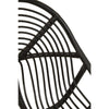 Modern Rattan Teak Accent Chair