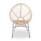 Sway Rattan Round Accent Chair