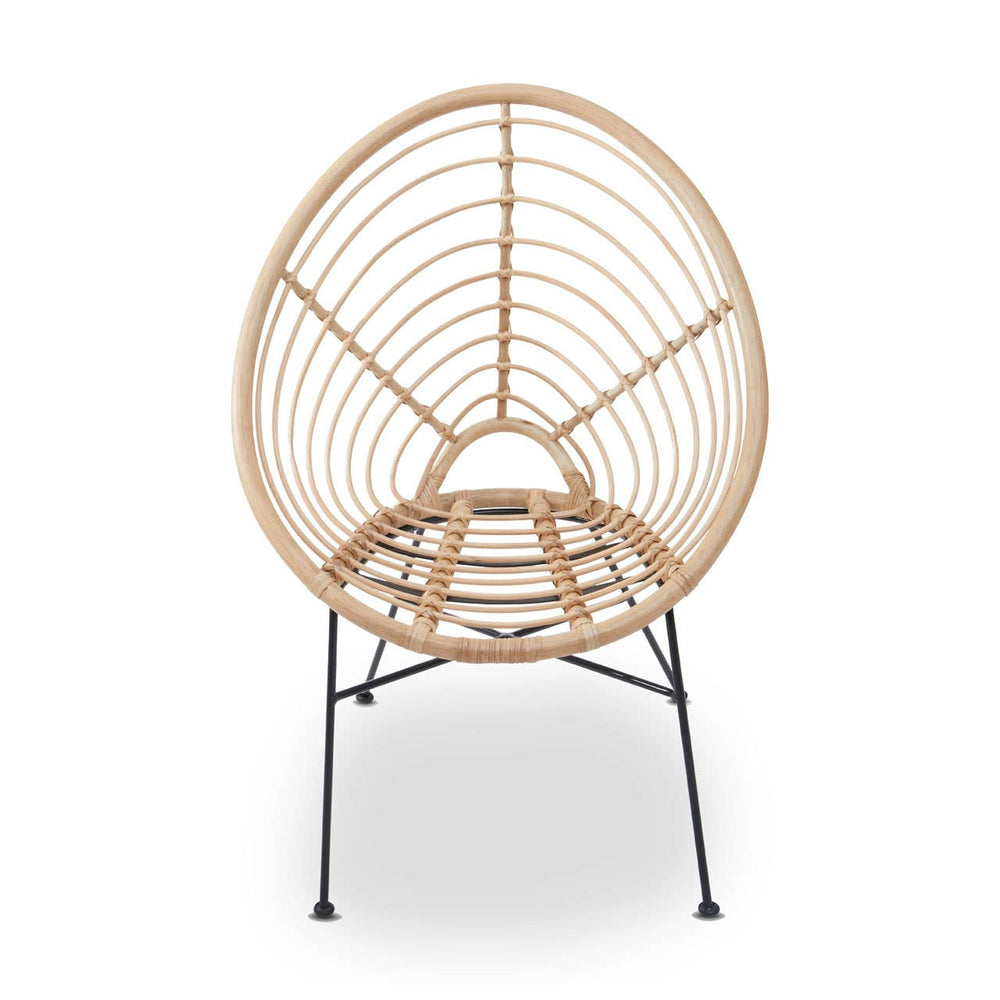 Sway Rattan Round Accent Chair