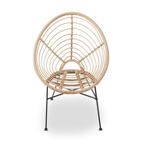 Sway Rattan Round Accent Chair