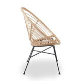 Sway Rattan Round Accent Chair