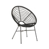 Rattan Round Seat Chair