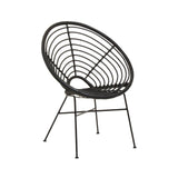 Rattan Round Seat Chair