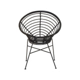 Rattan Round Seat Chair