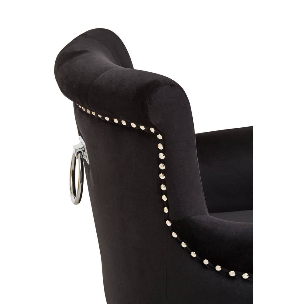 Luxe Velvet Ring Chair