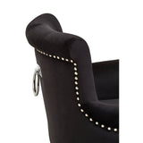 Luxe Velvet Ring Chair