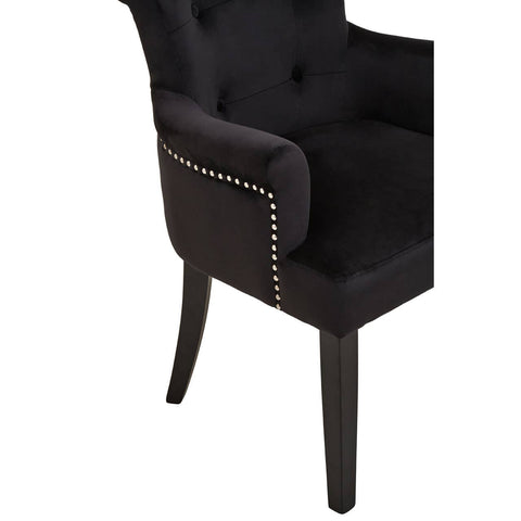 Luxe Velvet Ring Chair