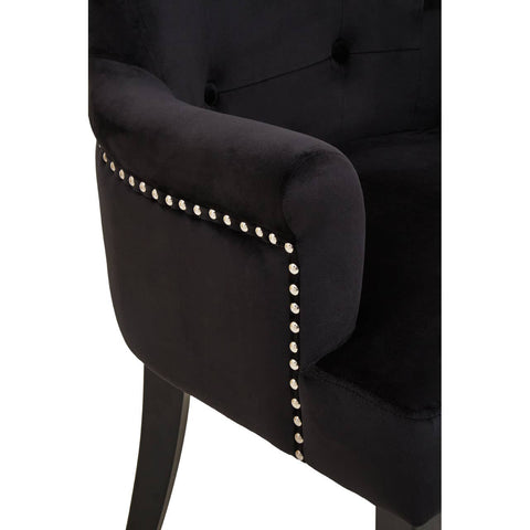 Luxe Velvet Ring Chair