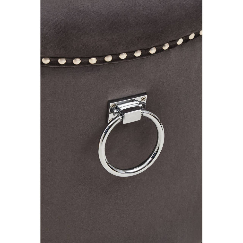 Plush Velvet Ring Back Chair