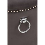 Plush Velvet Ring Back Chair