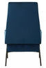 Luxe Navy Velvet Armchair