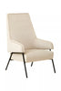 Luxe Cream Velvet Armchair