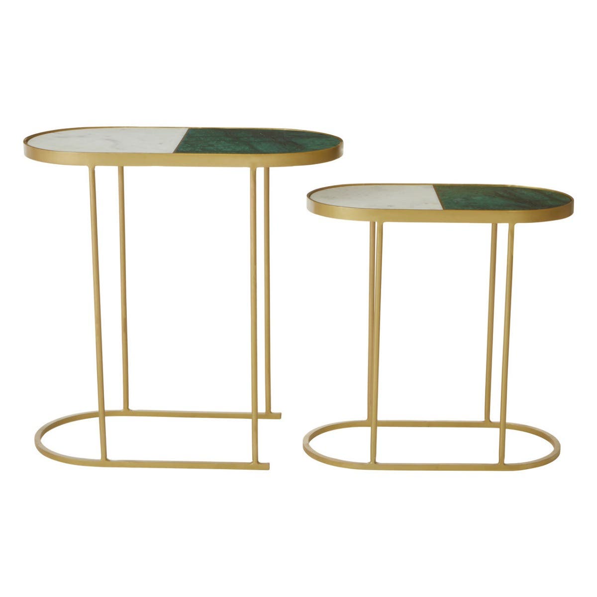 Modular Marble Nesting Tables