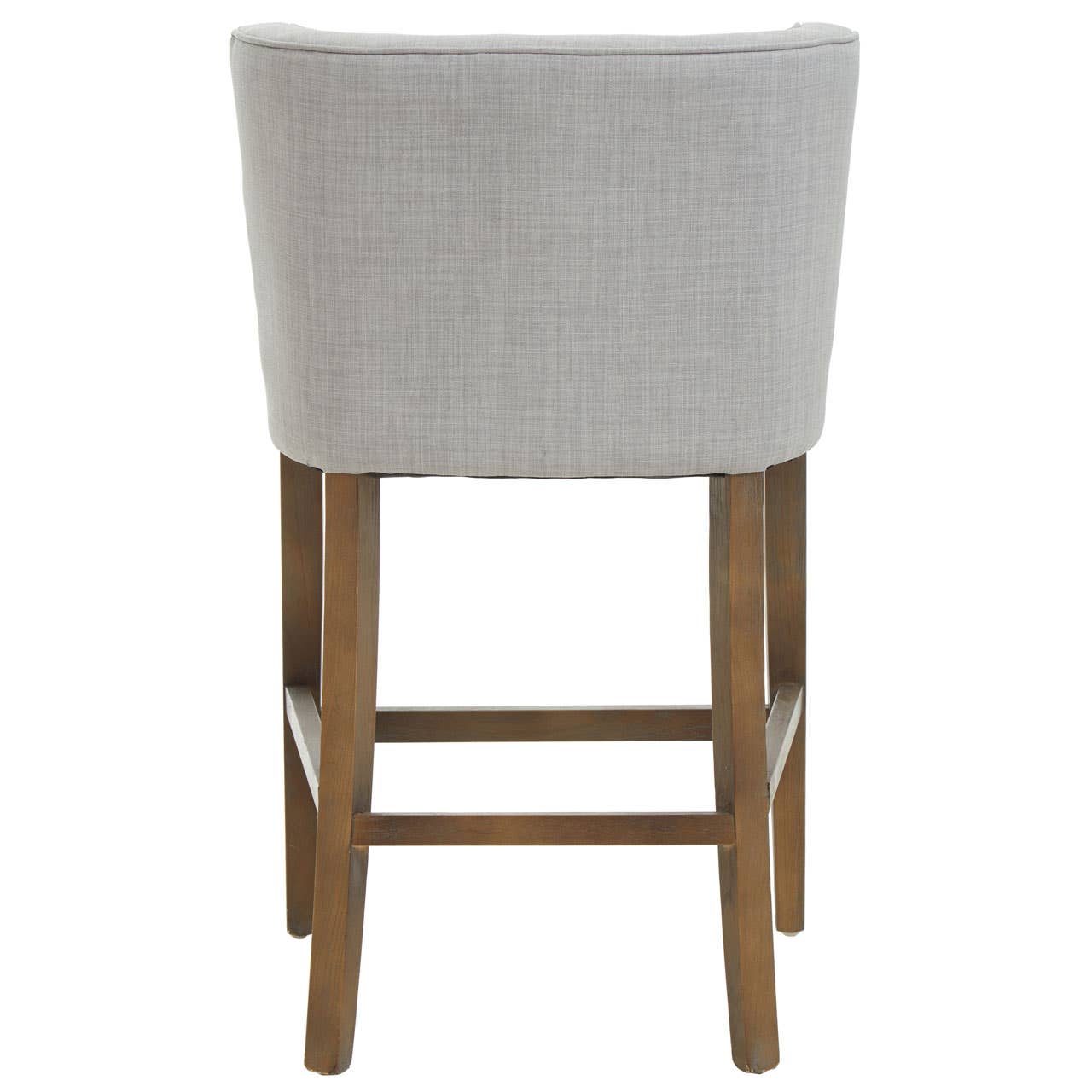 Modern Grey Button Tufted Chair