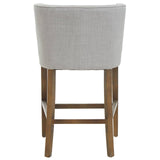 Modern Grey Button Tufted Chair