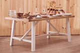 Oak Farmhouse Dining Table