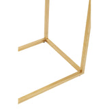 Golden Glass Console Chic Minimalism