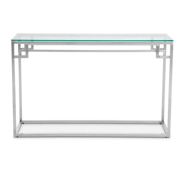 Sleek Glass Console Table