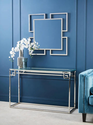 Sleek Glass Console Table