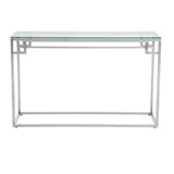 Sleek Glass Console Table