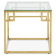 Golden Glam Side Table