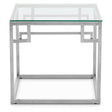 Silver Glam Side Table