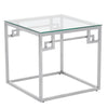 Silver Glam Side Table