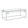 Silver Glass Coffee Table