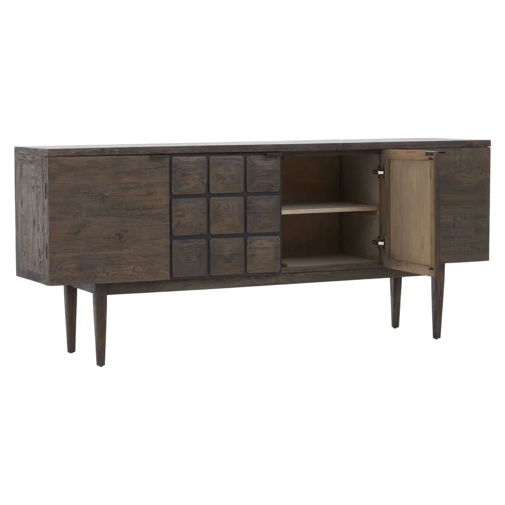 Lucca Light Oak Sideboard Modern Elegance with Abundant Storage