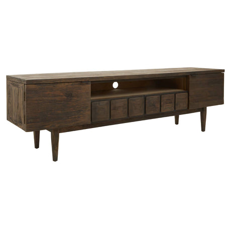 Modern Oak Media Storage