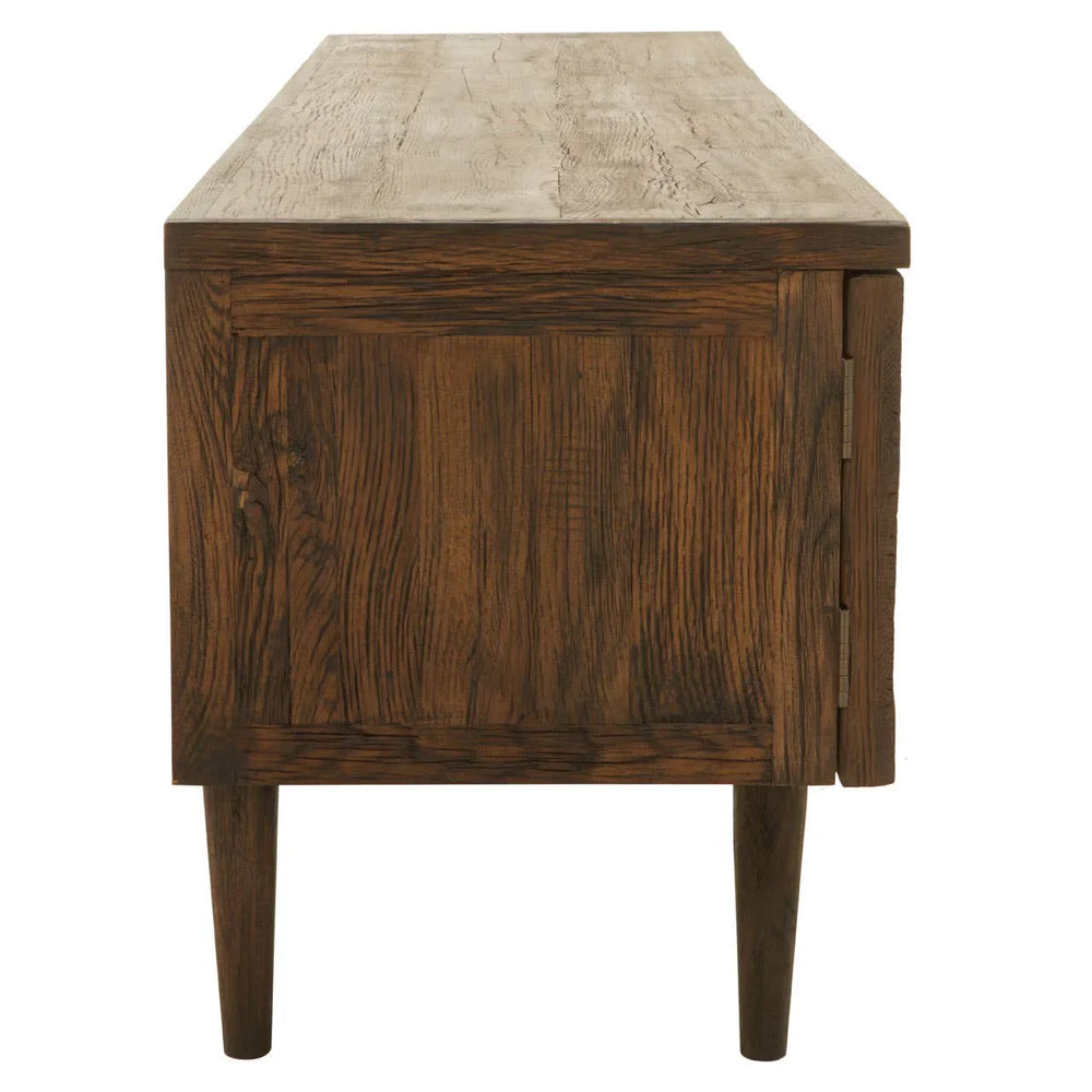 Modern Oak Media Storage