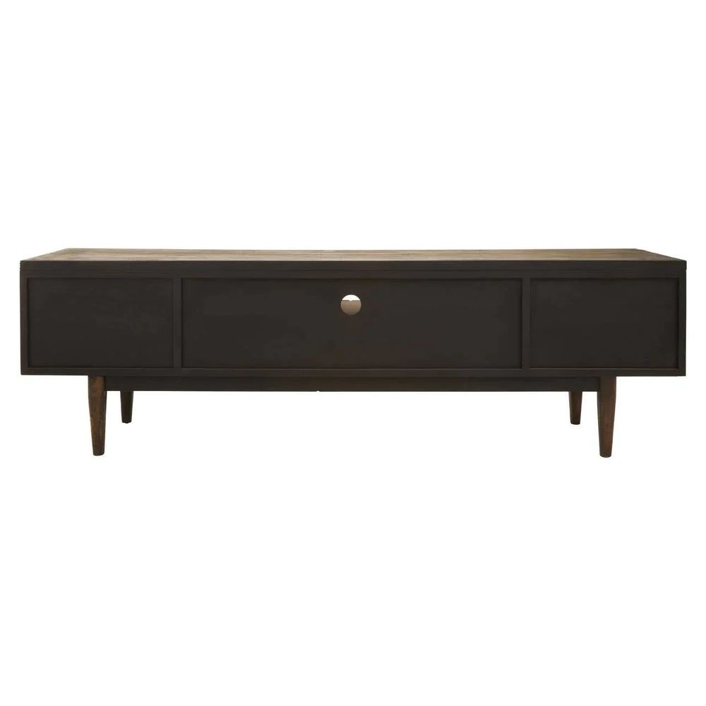 Modern Oak Media Storage