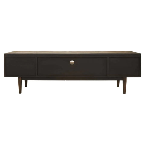 Modern Oak Media Storage