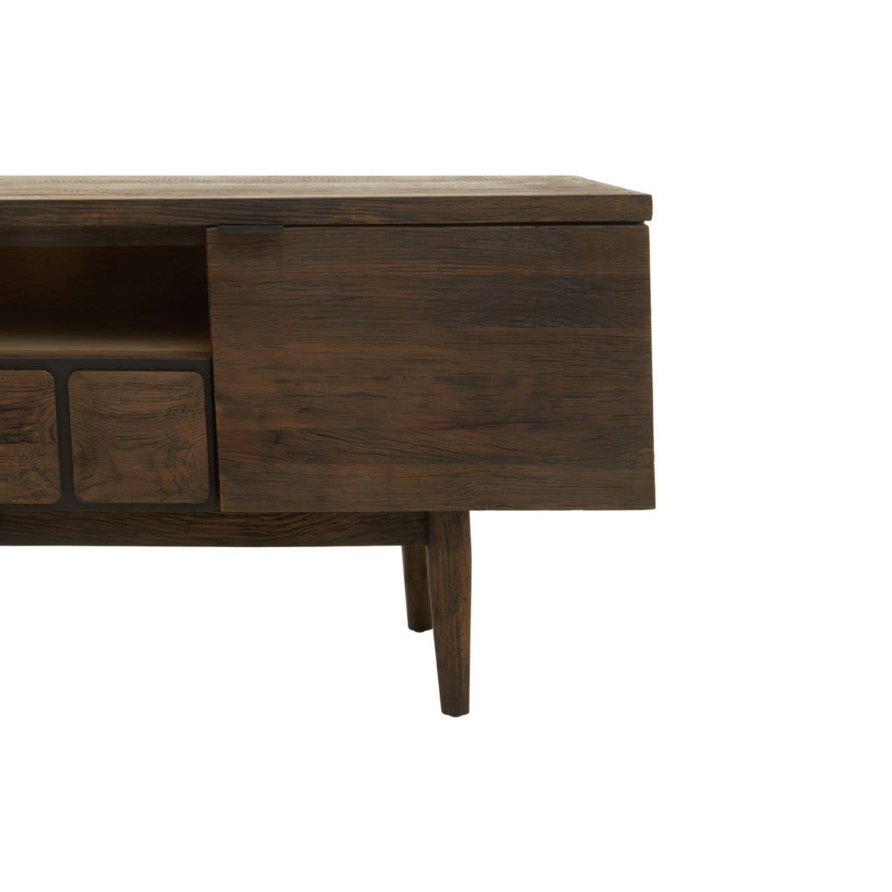 Modern Oak Media Storage
