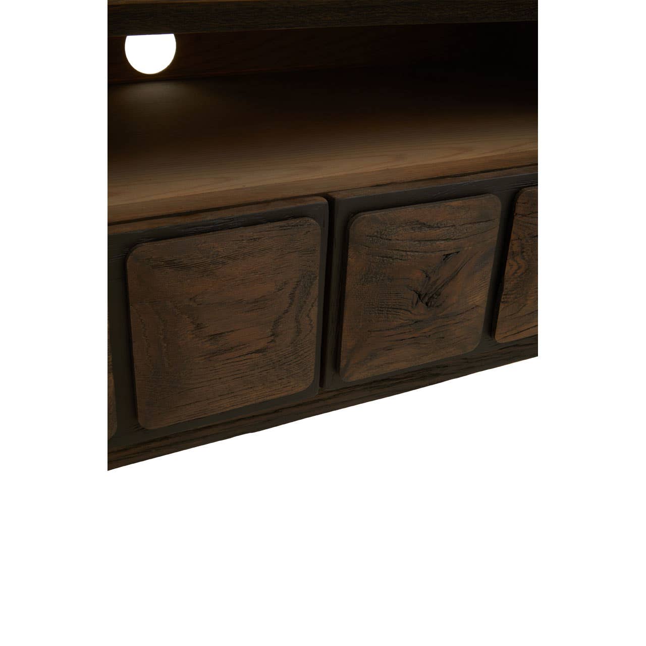 Modern Oak Media Storage