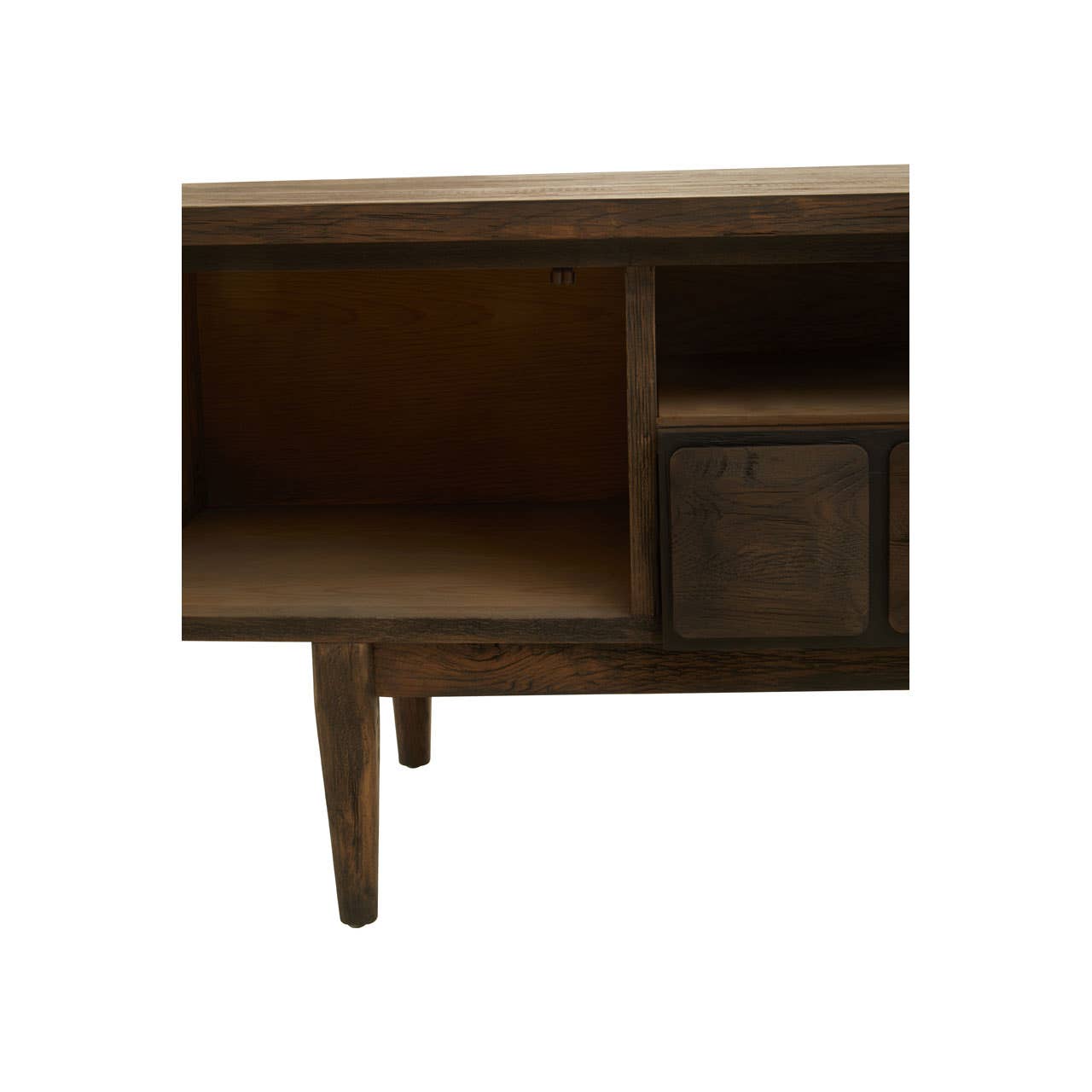 Modern Oak Media Storage