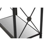 Monochrome Glass Side Table
