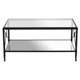 Monochrome Glass Coffee Table