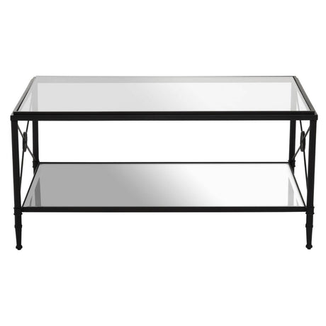 Monochrome Glass Coffee Table